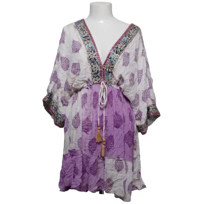 Kaftan (Wit, Lila, Meerkleurig) van Bigg Bull Viscose