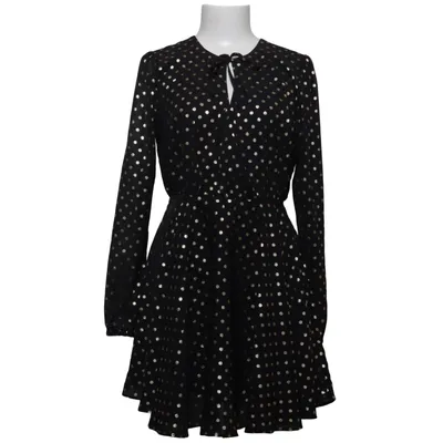 Dress (Black, Gold) from Bik Bok Polyester