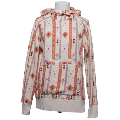 Hoodie (Beige, Orange, Multicolored) from Femi Stories Cotton, Polyester