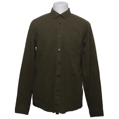 Buttondownskjorte (Grøn) fra Win Win Bomuld, Polyester