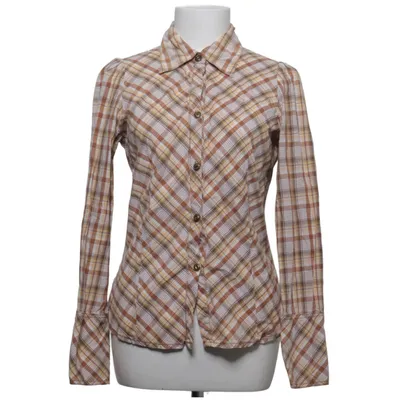 Chemise (Marron, Jaune, Blanc) de Ichi Coton