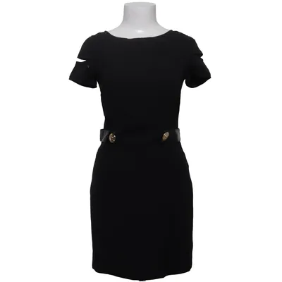 Jurk (Zwart) van Versace for H&M Elastaan, Polyester, Zijde