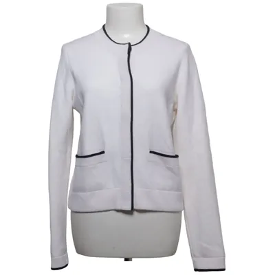 Cardigan (White, Black) from Vince Cashmere, Cotton, Elastane, Polyamide, Wool