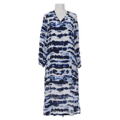 Kjole (Blå, Hvid, Flerfarvet) fra MOLIIN Polyester, Viscose