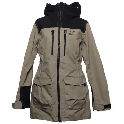 Outdoorjakke (Beige, Sort) fra Revolution Race Bomuld, Polyester