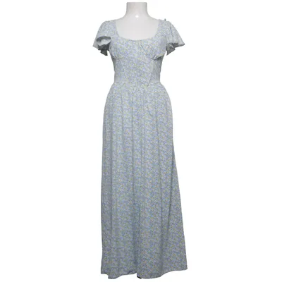 Långklänning (Blå, Gul, Vit, Svart) från PrettyLittleThing Polyester