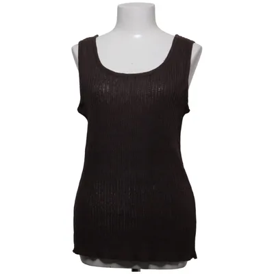 Tank Top (Dalia sort hørtop) from Dalia Linen