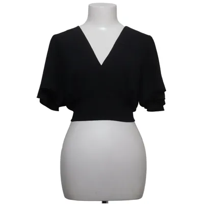 Wrap top (Black) from Passion Elastane, Polyester