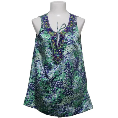 Tank Top (Blue, Green, White) from By Lysgaard Polyester