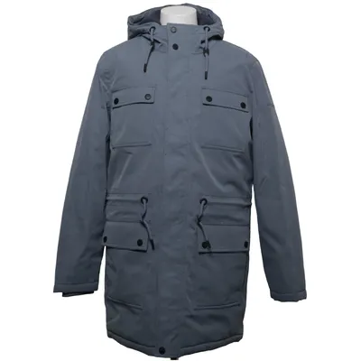 Parkas (Grå) från Dreimaster Elastan, Polyester, Polyuretan