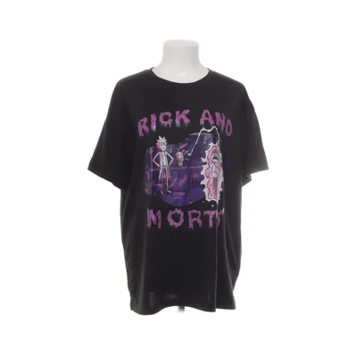 T-shirt (Zwart, Meerkleurig) van Romwe Katoen, Polyester