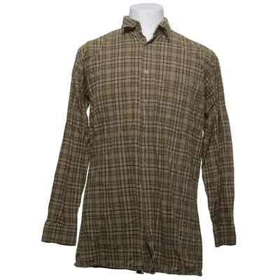 Flannel skjorte (Grøn, Brun) fra Schmidt