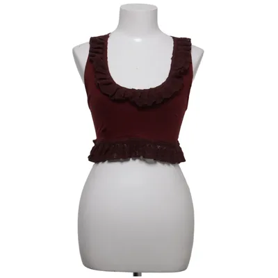 Crop top (Rød) fra Two Sisters Bomuld, Elastan