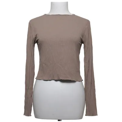 Crop top (LS FRILL TOP CROPPED) från Pure Friday Elastan, Viskos