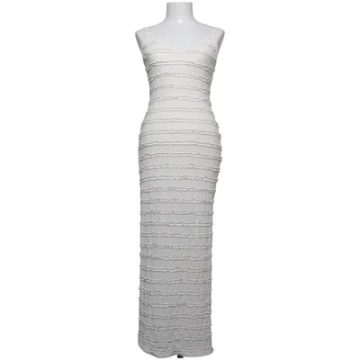 Maxikleid (Weiß) von Vera & Lucy Elasthan, Polyester
