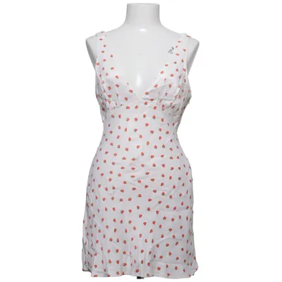 Klänning (Vit, Röd) från Zara Polyester, Viskos