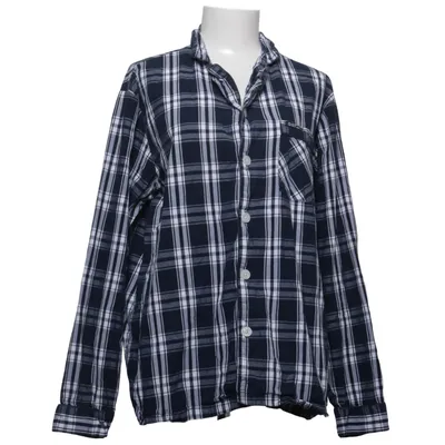 Flannel shirt (Blue, White) from On Our Terms Cotton