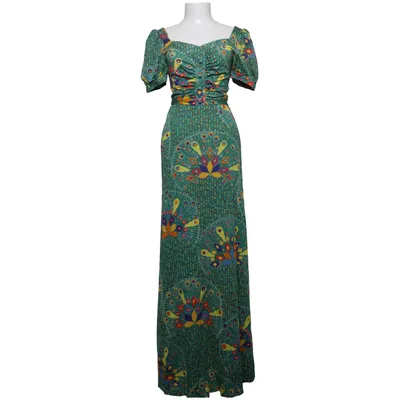 Maxi dress (Green, Multicolored) from Vera Mont Polyamide