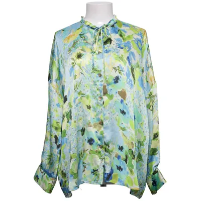 Blus (Blå, Grön, Gul, Flerfärgad) från Zara Polyester