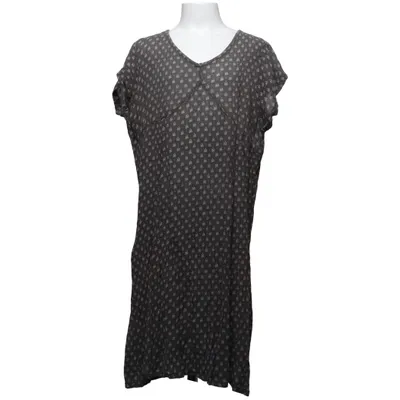 Dress (Gray, White) from Girls Casual Wear Viscose
