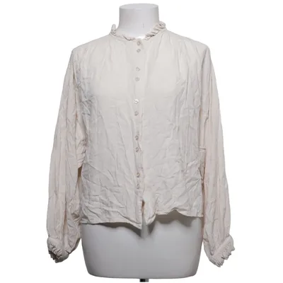 Blouse (Beige) van Mango Viscose