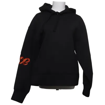 Capuchon sweater (Zwart) van Ace Tee x H&M Viscose, Polyester, Elastaan