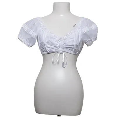 Dirndl blouse (Wit) van Krüger Madl Katoen, Polyester