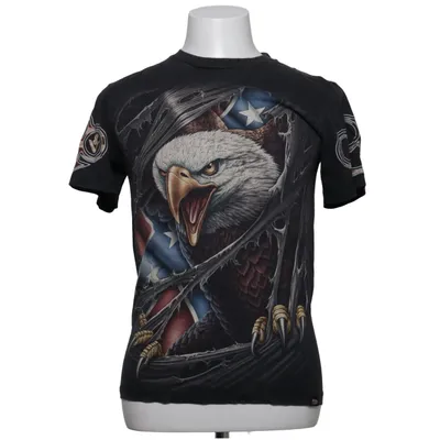 T-shirt (Schwarz, Mehrfarbig) von Akama T-shirt Baumwolle