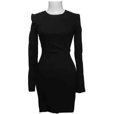 zara black dress long sleeve this dress delivers effortless sophistication with a modern NWT Zara Black Long Sleeve