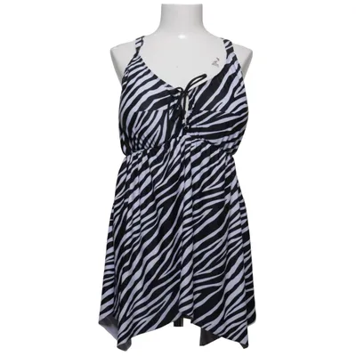 T-shirt de natation (Noir, Blanc)