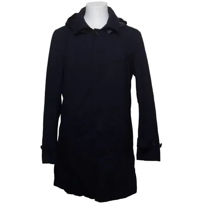 Regnfrakke (Blå) fra Suitsupply Polyester, Polyurethan, Uld