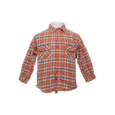 Flanellskjorta (Orange, Flerfärgad) från Kids Up Bomull