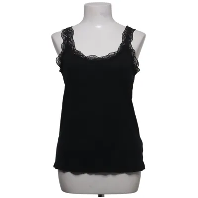 Tank­top (Schwarz) von Units Baumwolle, Elasthan, Viskose
