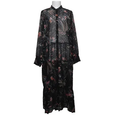 Shirt dress (Black, Multicolored) from Lindex Polyester
