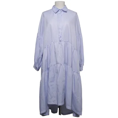 Robe chemise (Bleu, Blanc) de List
