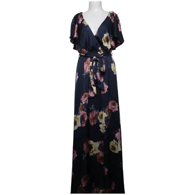 Maxi jurk (Blauw, Meerkleurig) van City Goddess Polyester