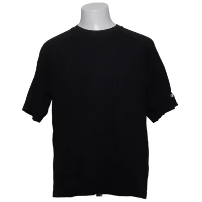 T-shirt (Zwart) van Champion Katoen