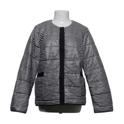 Jakke (Sort, Hvid) fra Salko Polyester