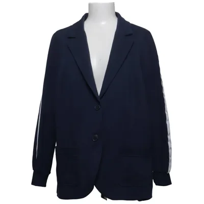 Blazer (Blue) from Zay Cotton, Elastane, Polyester