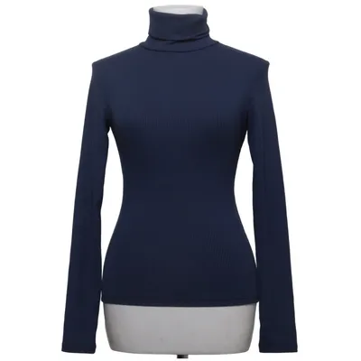 Turtleneck (Blue) from Amisu Elastane, Polyester, Viscose