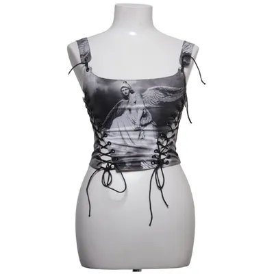 Korsett (Svart, Grå, Vit) från WIDOW Bomull, Elastan, Polyester