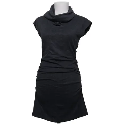 Jurk met col (Grijs) van Zero Polyamide, Viscose