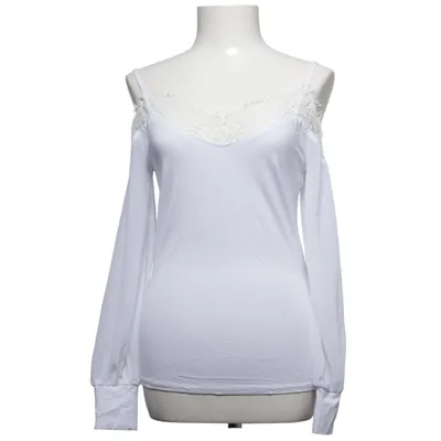 Bluse (Hvid) fra Karen Millen Elastan, Nylon, Polyester, Viscose