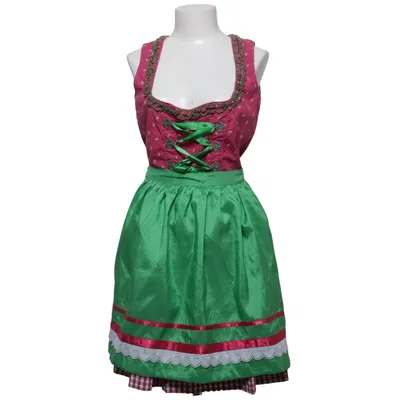 Dirndl (Rose, Vert, Multicolore) de Fuchs Trachtenmoden Coton, Polyester