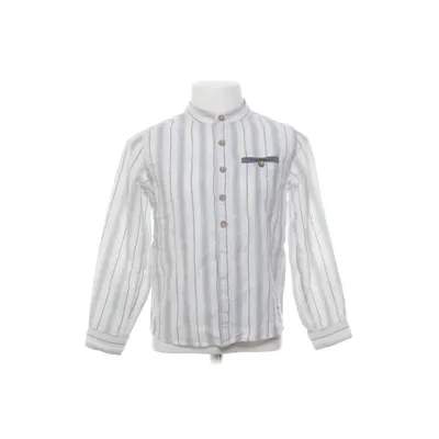 Shirt (Wit, Blauw) van Newbie by KappAhl Organisch katoen