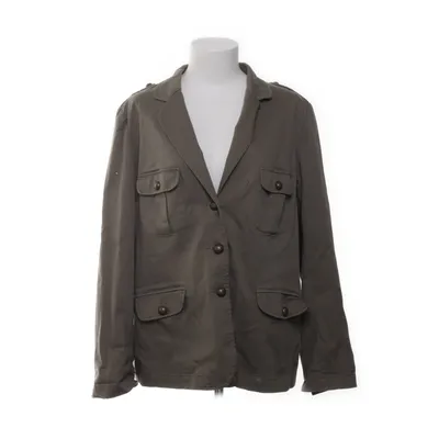 Veste safari (Vert) de XLNT Woman Coton, Élasthane