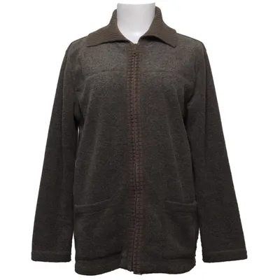 Strickjacke (Grau) von Flash Basic Baumwolle, Polyester, Viskose