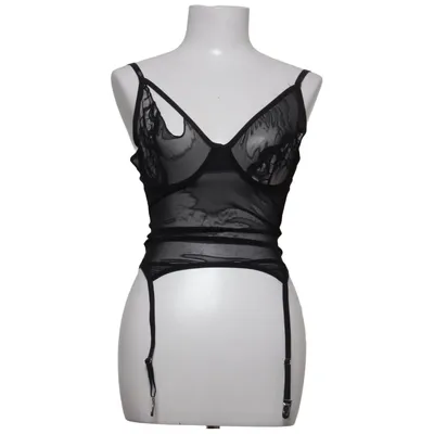 Corset (Noir) de Obsessive Élasthane, Polyamide