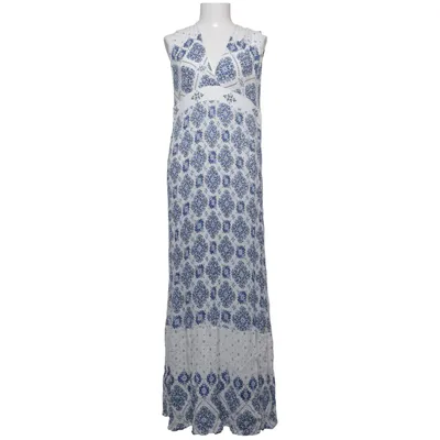 Maxi jurk (Wit, Blauw) van H&M Viscose