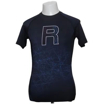 Cykeltrøje (Sort, Blå) fra Fighter Elastan, Polyester